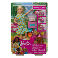 Thumbnail for Barbie Doll And Puppy Party Playset With Puppies