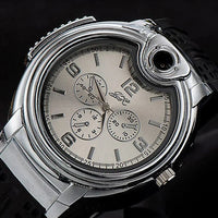 Thumbnail for 2-in-1 Wristwatch Lighter And USB Flame Lighter with Leather Strap