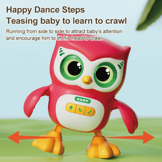 Musical Dancing Owl With Light And Sound