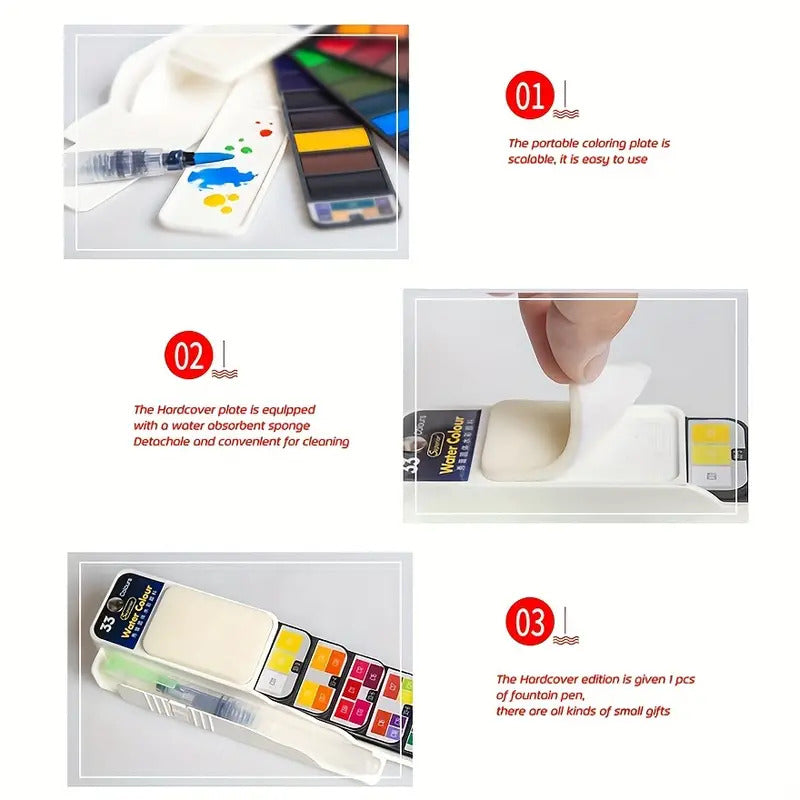 Artist Watercolor Set Deal - 57 Pieces