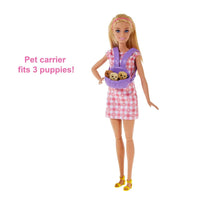 Thumbnail for Barbie Doll Newborn Pups Playset With Blonde Doll