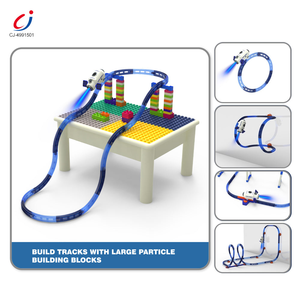 Explorer Space Track Set with Light and Smoke Effect
