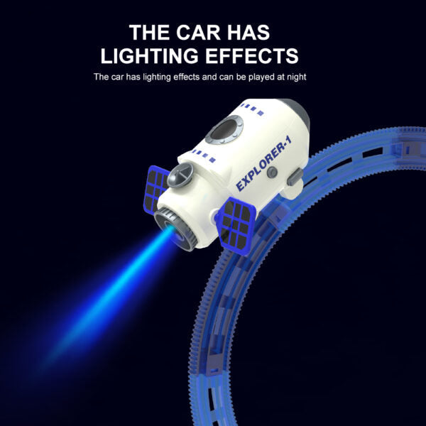 Explorer Space Track Set with Light and Smoke Effect