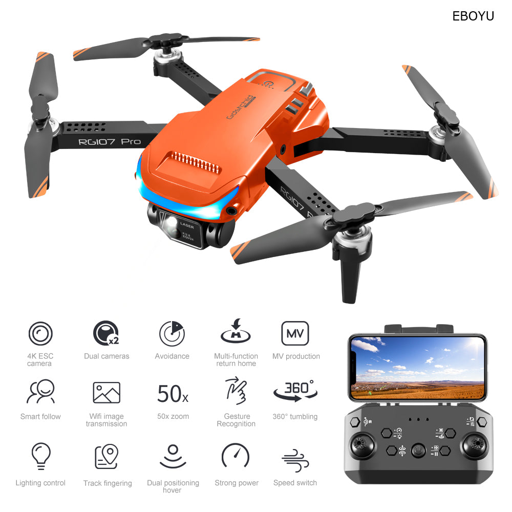 RG107 Pro - 4K Dual Camera Drone