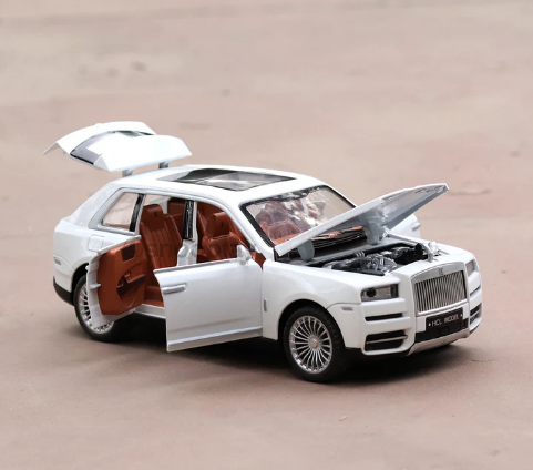 1:24 Remote Control Rolls Royce Diecast Car Light And Sound With Smoke Effect