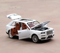 Thumbnail for 1:24 Remote Control Rolls Royce Diecast Car Light And Sound With Smoke Effect