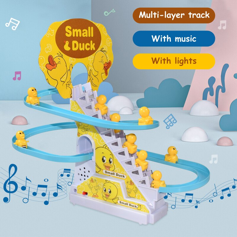 Electric Climbing Stairs - Duck Track Set