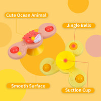 Thumbnail for Pack of 3 New Born Baby Rattle Spinners