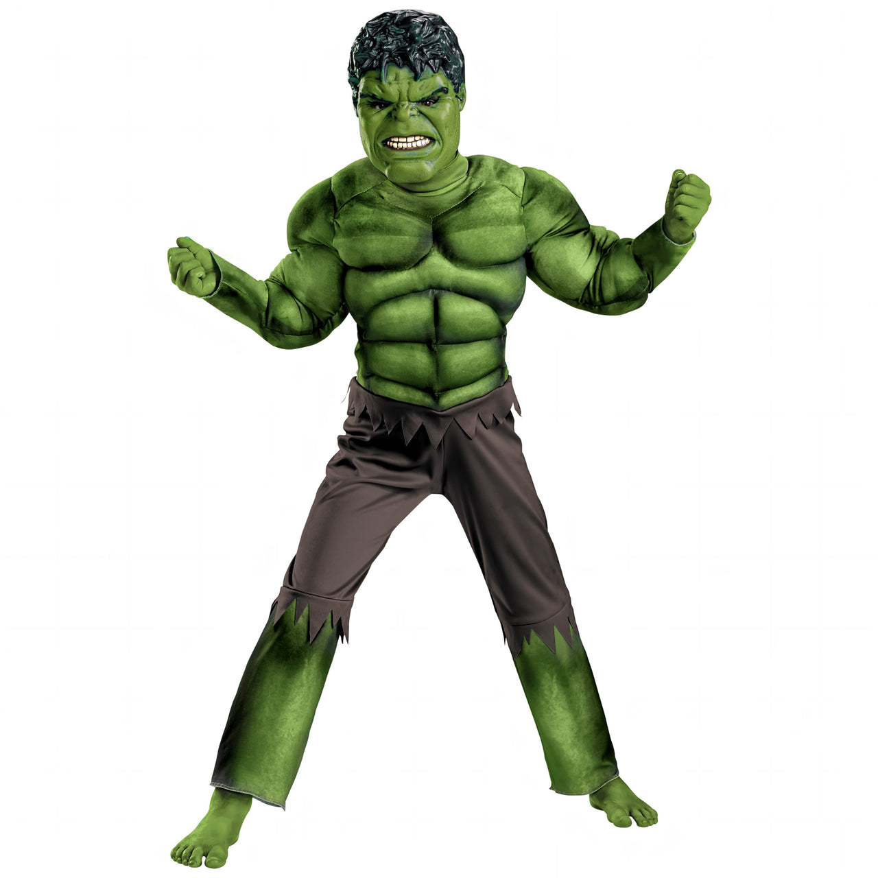 boys deluxe hulk costume