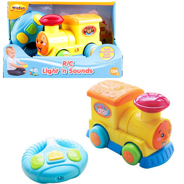 winfun light and sounds remote control train