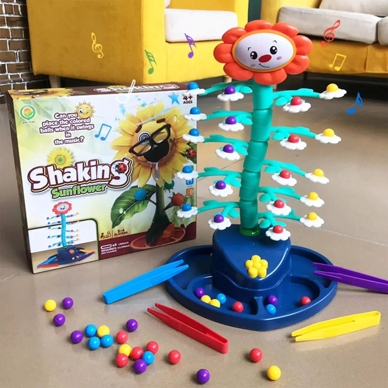 Shaking Sunflower Fun Game