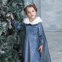 Thumbnail for copy of disney frozen elsa isnpired girls ice queen costume dress