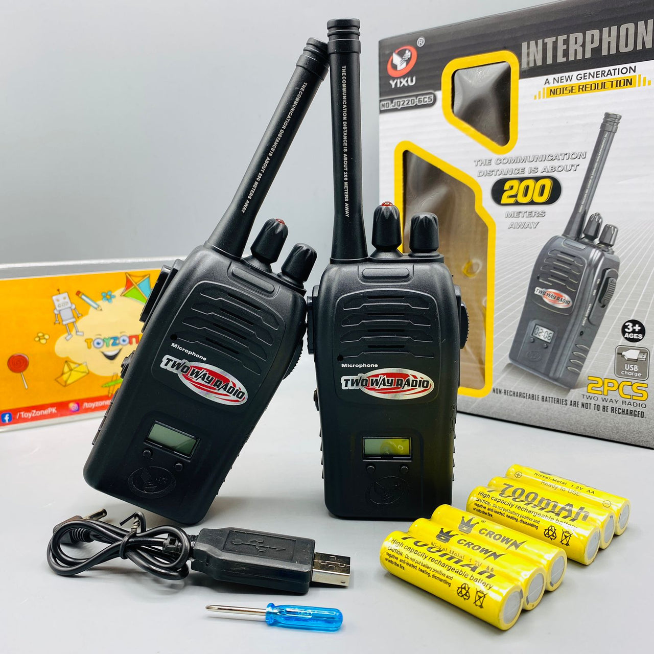 2PCS Wireless Walkie Talkie