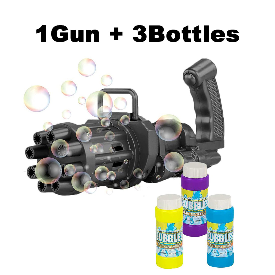 Electric Super Bubble Gun - Endless Fun for Kids & Parties