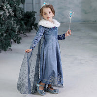 Thumbnail for copy of disney frozen elsa isnpired girls ice queen costume dress