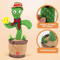 Thumbnail for Cute Dancing and Talking Cactus Toy