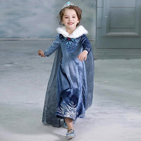 Thumbnail for copy of disney frozen elsa isnpired girls ice queen costume dress