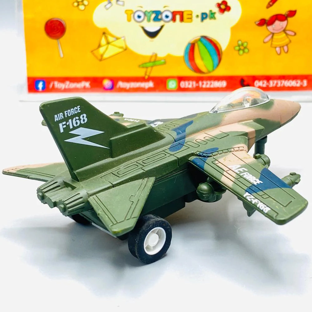 Fighter Jet Plan Pullback Die-Cast Assortment