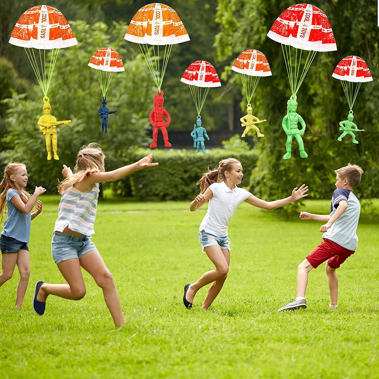 Throwing Army Parachute 20Pcs