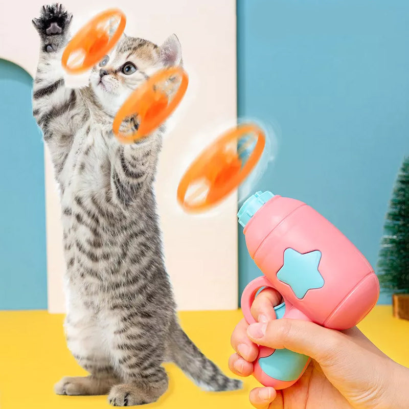 Flying Saucer Top Gyro Gun