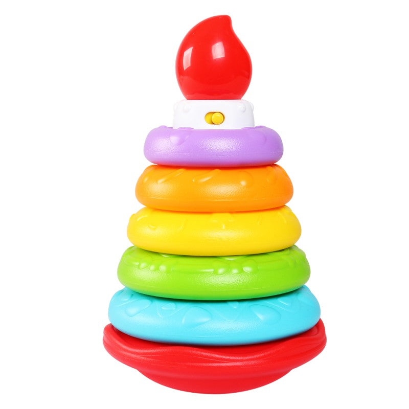 winfun candlelight music stacking tower