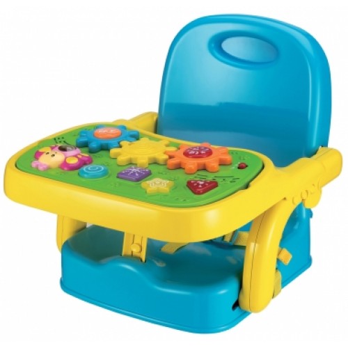 winfun seat booster with a game board