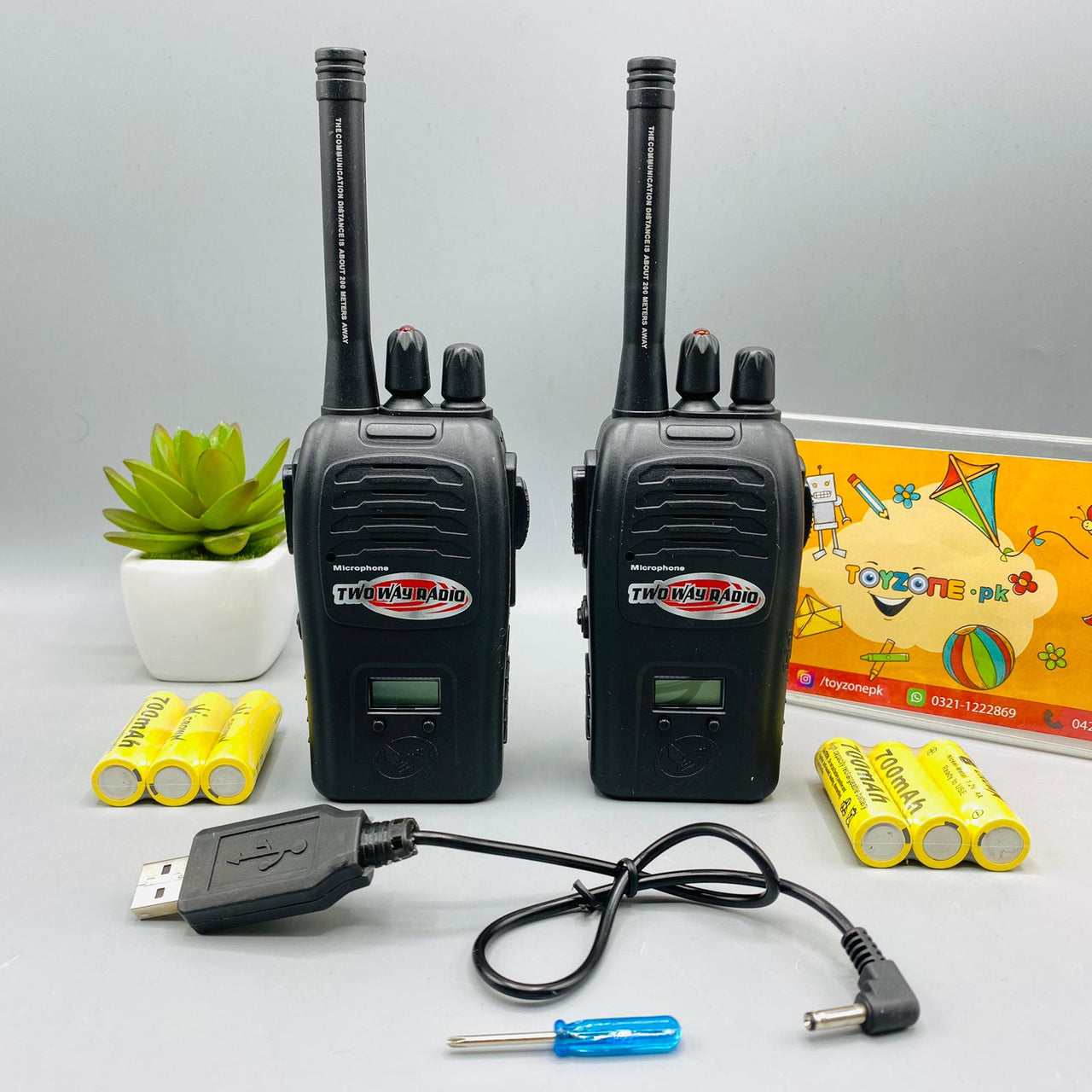 2PCS Wireless Walkie Talkie
