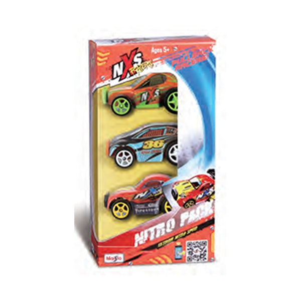 maisto nitro pack of 3