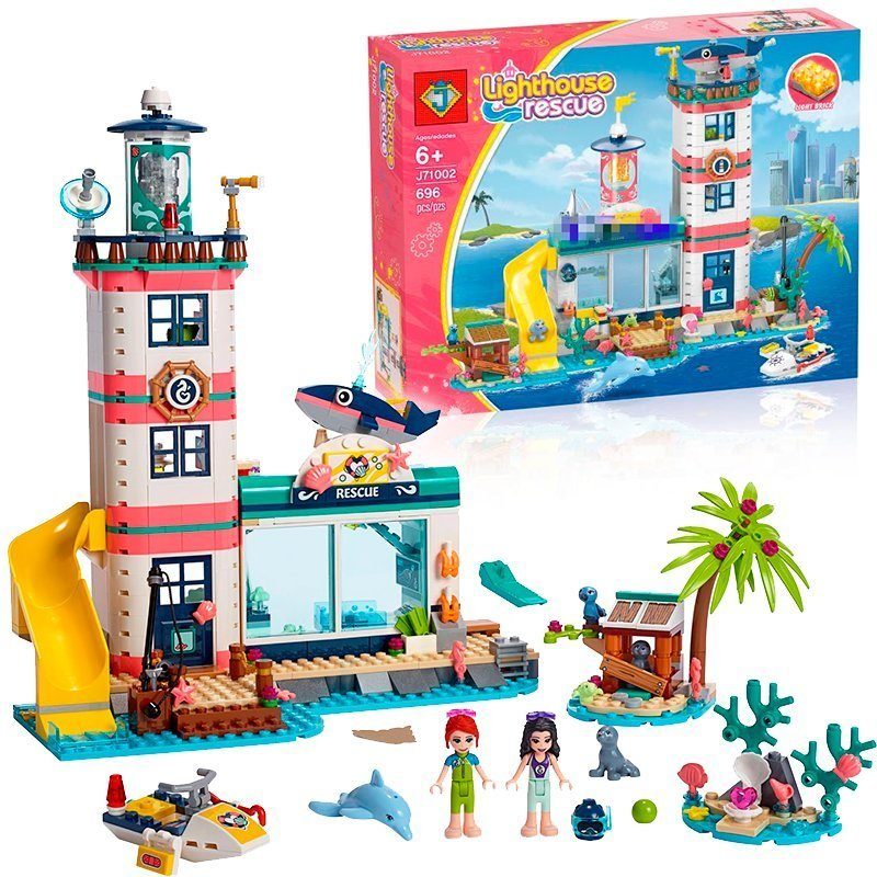 Building Block Lighthouse Rescue Center