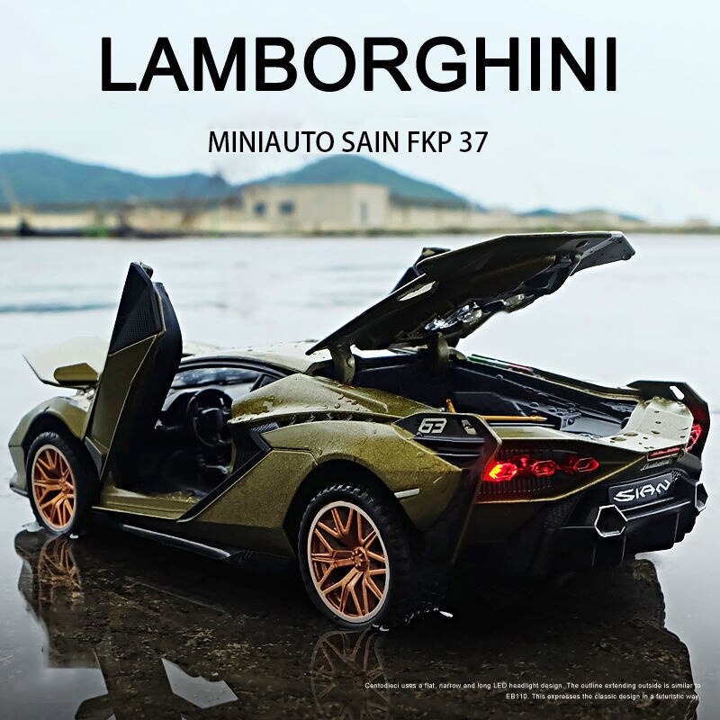 Lamborghini Sian Diecast Model Car - 1:24 Scale