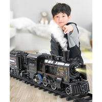 Metal Alloy Steam Train Set