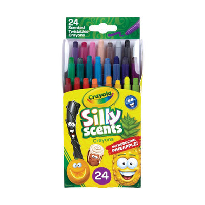 Crayola Silly Scents Mini Twistables 24 Crayons