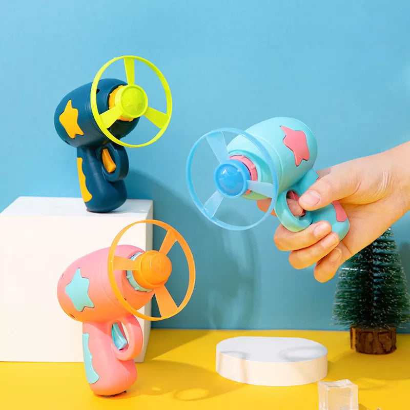 Flying Saucer Top Gyro Gun