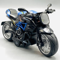 Thumbnail for gilumza 1 12 pull back motorcycle with music and light