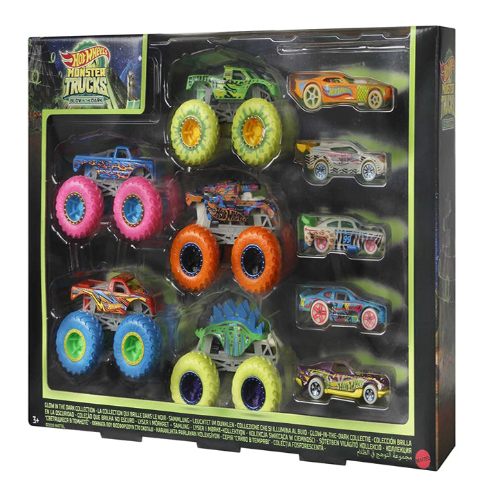 Hot Wheels Monster Trucks Glow in the Dark 1:64 Scale