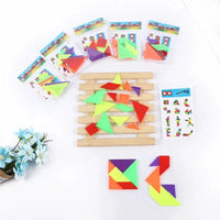 Thumbnail for Mini Tangram Puzzle Pack of 3