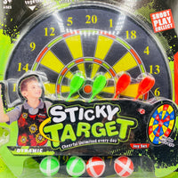 Thumbnail for 14 2 in 1 dart board and sticky target game set