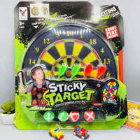 Thumbnail for 14 2 in 1 dart board and sticky target game set