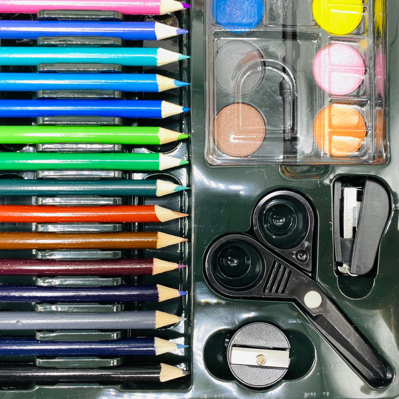 150 piece deluxe art set briefcase