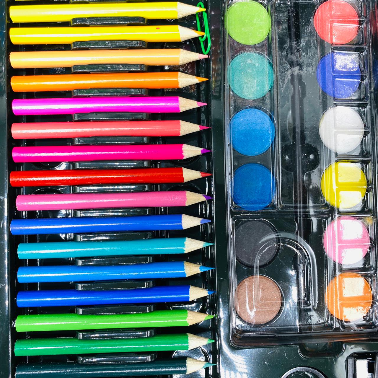 150 piece deluxe art set briefcase
