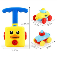 Thumbnail for air powered hand push balloon car