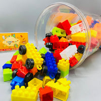 Thumbnail for 170 pieces train building blocks