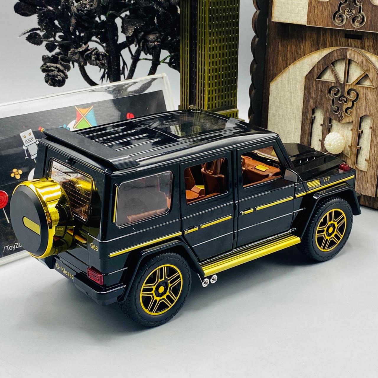 metal body mercedes benz g63 amg with lights sound 1