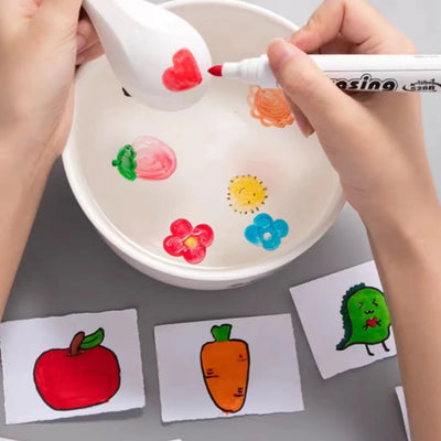 Magical Water Floating Pens With Spoon (2pcs Marker)