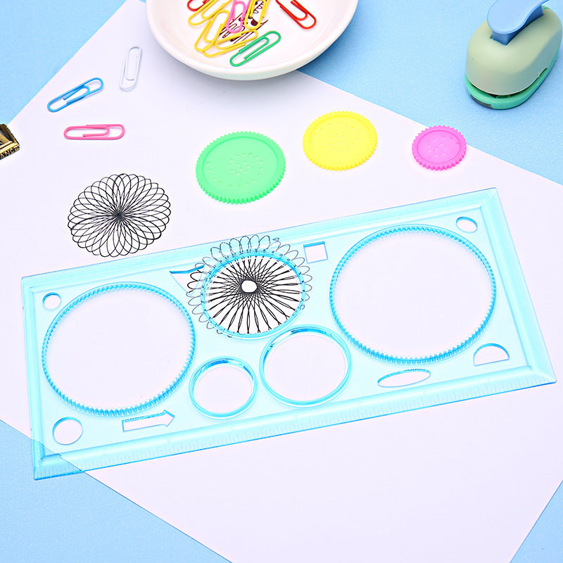 Spirograph Geometric Ruler - 3 Pcs – ToyZone.Pk