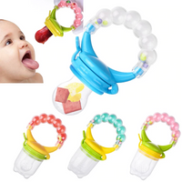 Thumbnail for Baby Fruit And Vegetable Pacifier With Rattle