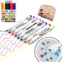 Thumbnail for Magical Floating Painting In Water With Spoon (8 pcs Marker)
