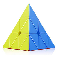 Thumbnail for Multicolor Pyraminx Sticker less Cube 3-D Puzzle