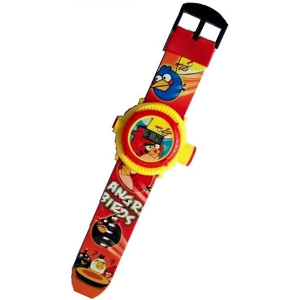 Angry Birds Projection Watch With Different Pattern
