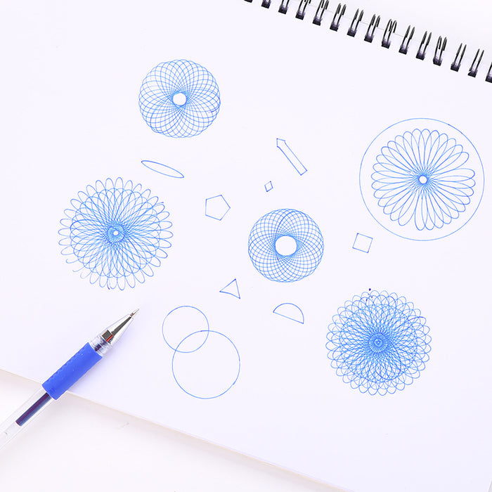 Spirograph Geometric Ruler - 3 Pcs